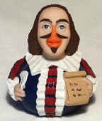 Shakespeare. As a duck.
